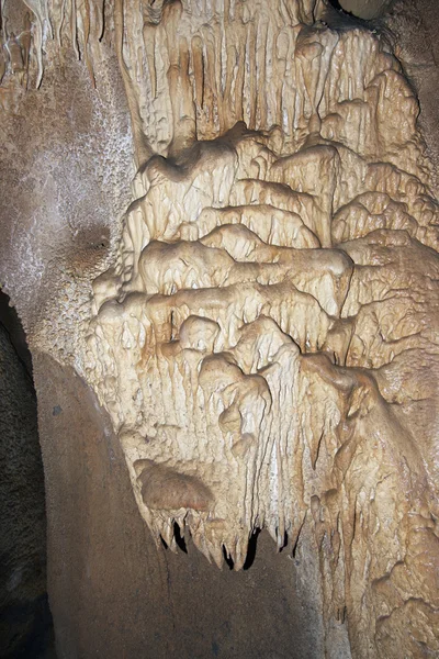钟乳石洞穴-抽象的细节 — 图库照片
