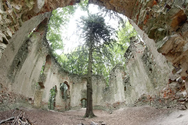 Ruiny kaplicy barokowy Saint Marii Magdaleny — Zdjęcie stockowe