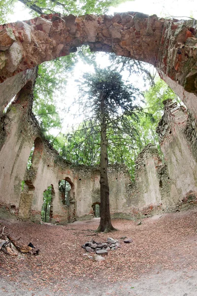 Ruínas da capela barroca de Santa Maria Madalena — Fotografia de Stock