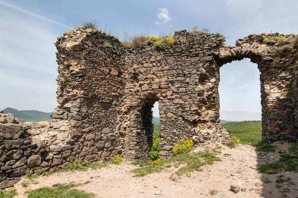 Ruiny zamku Kostalov — Zdjęcie stockowe
