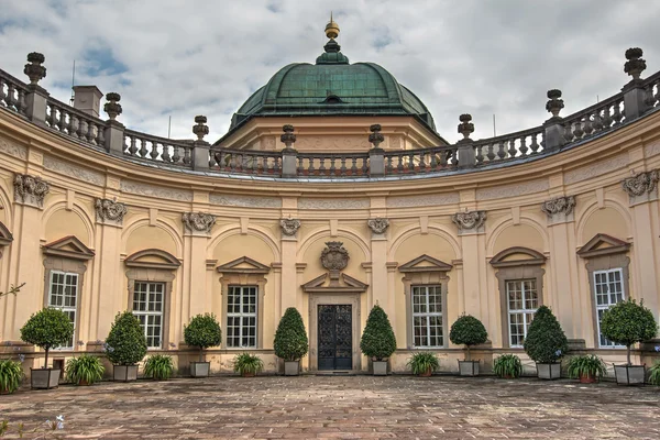 Baroque Buchlovice castle — Stock Photo, Image