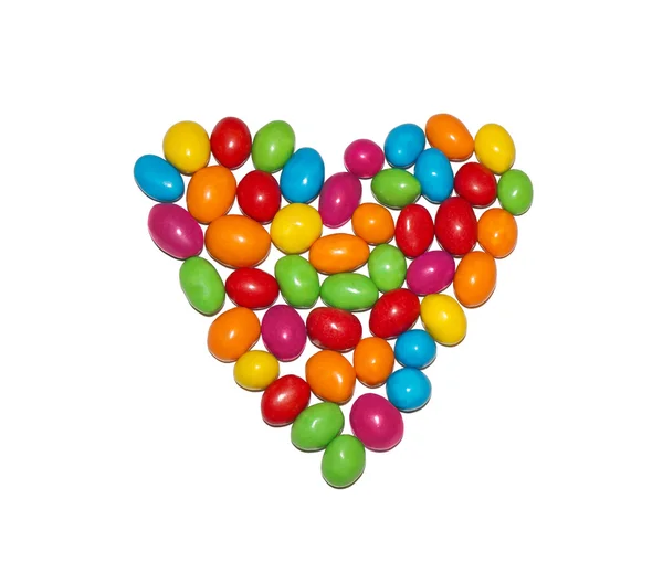 Corazón dulce de color — Foto de Stock