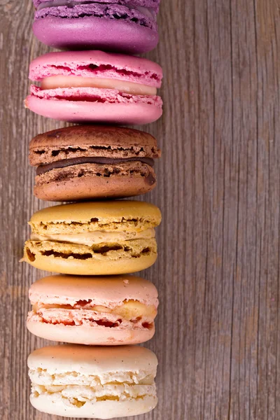 Assortment of French macaroons — Stock Photo, Image
