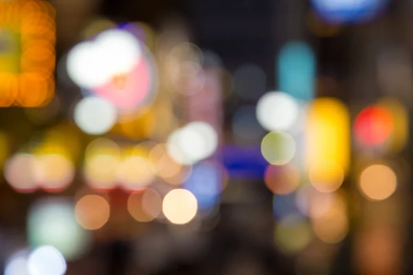 Luces de calle de Tokio desenfocadas —  Fotos de Stock