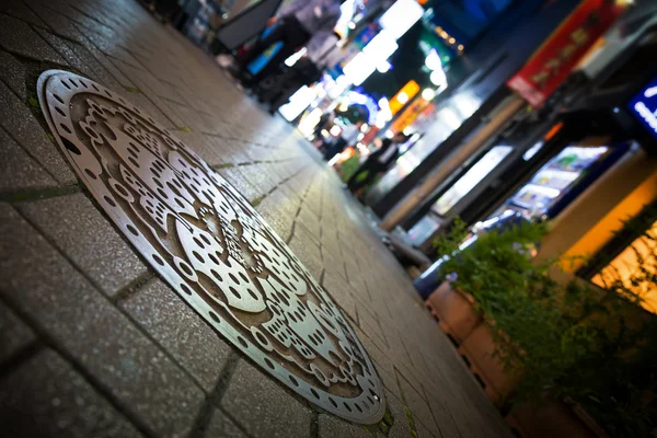 Ikebukuro street view-ban Tokió — Stock Fotó