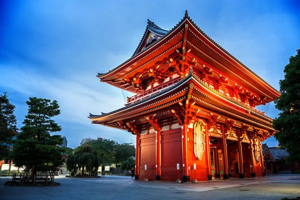 Tempio Sensoji a Tokyo — Foto Stock