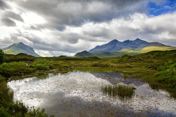 Cuillin пагорби острів Скай — стокове фото