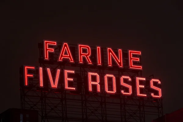 Farine Five Roses building — Stock Photo, Image