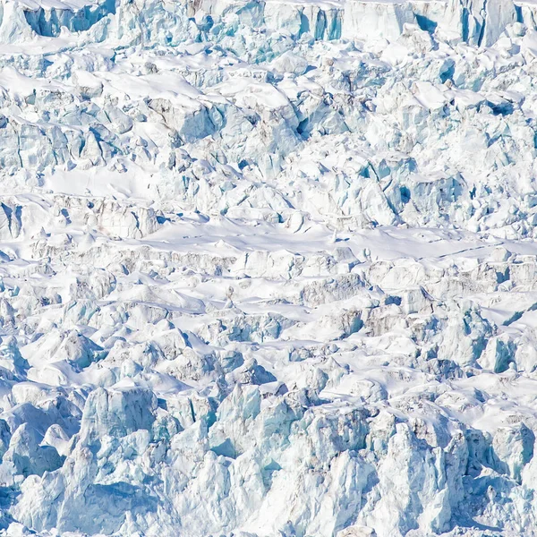 Detail Van Een Gletsjer Spitsbergen Een Noorse Archipel Tussen Het — Stockfoto