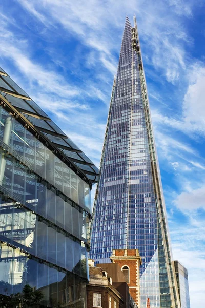 Londres Reino Unido Septiembre 2016 Shard Londres Edificio Más Alto — Foto de Stock