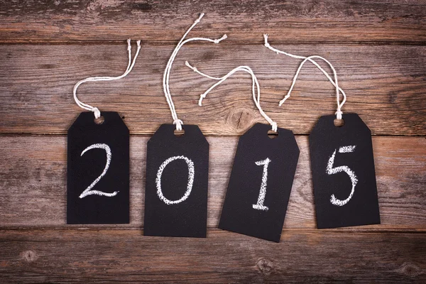 2015 chalkboard Taggar — Stockfoto