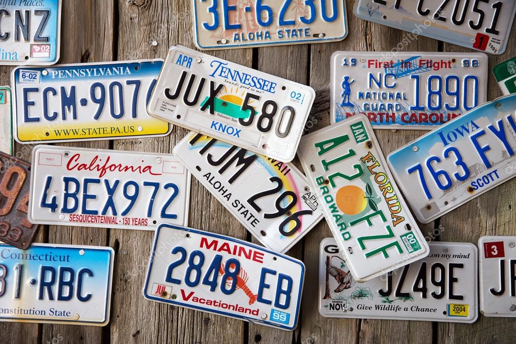 Licence Plates Stock Editorial Photo © rixipix 56415089