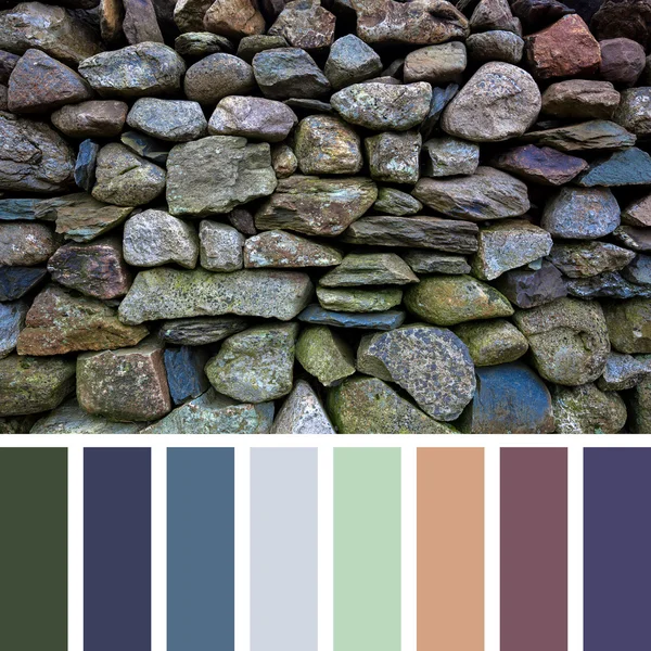 Alte Steinmauer Palette — Stockfoto