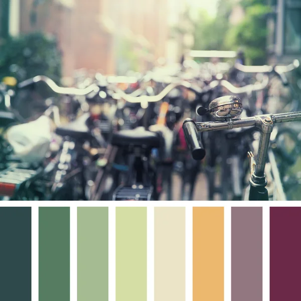 Amsterdam paleta de bicicletas —  Fotos de Stock
