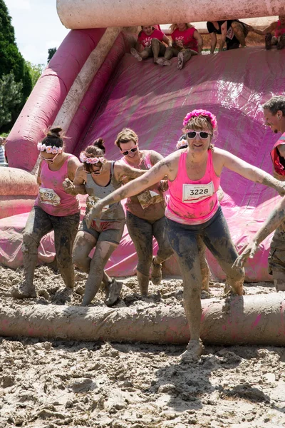 Women gather for the annual Race — Stock fotografie