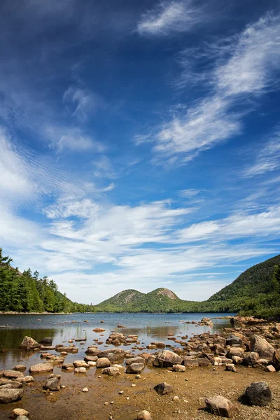Étang Jordan dans le parc national Acadia — Photo