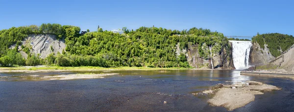 Panorama z Montmorencyho vodopády — Stock fotografie