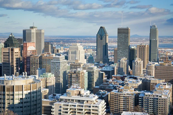 Montreal Financial District — Stock Photo, Image