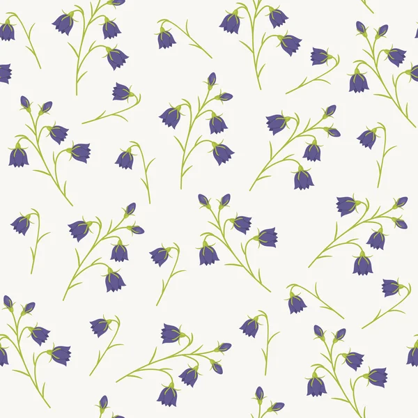 Spring flowers seamless pattern — Stock Vector