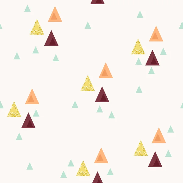Abstrakt triangel seamless mönster — Stock vektor