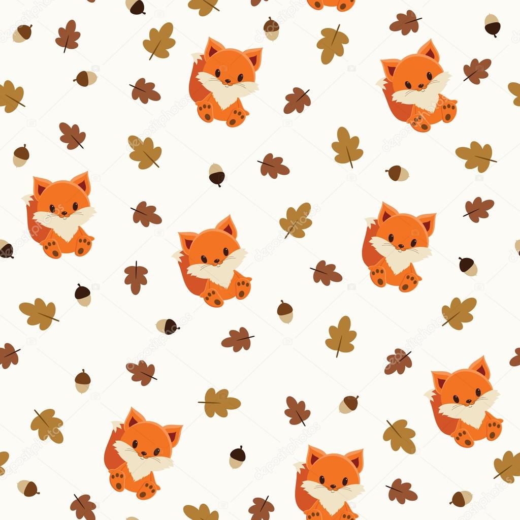 Baby Fox Seamless Wallpaper Stock Vector Image By C Natalie Art Baby Fox Seamless Wallpaper Stock Vector Image By C Natalie Art