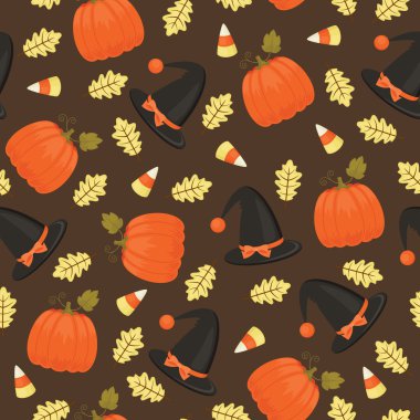 Cadılar Bayramı kusursuz desen