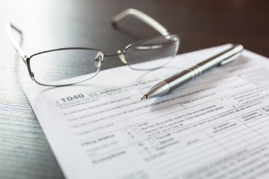 Form 1040 bireysel vergi iadesi için vergi