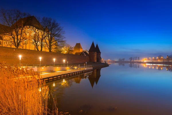 Hrad rytířů v Malborku — Stock fotografie