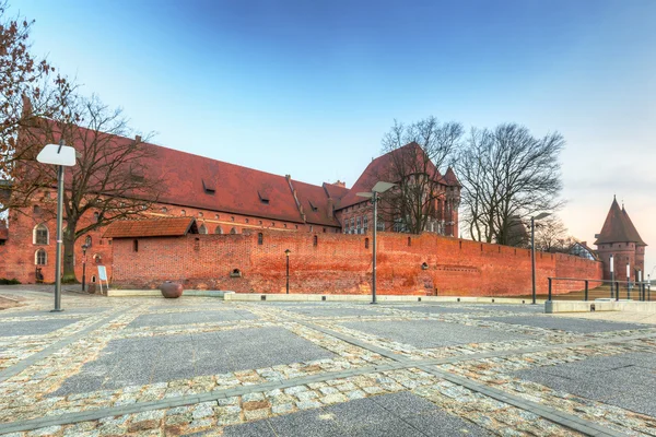 The Castle of the Teutonic Order in Malbork — Stock Photo, Image