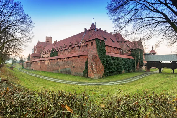 Le Château de l'Ordre Teutonique à Malbork — Photo