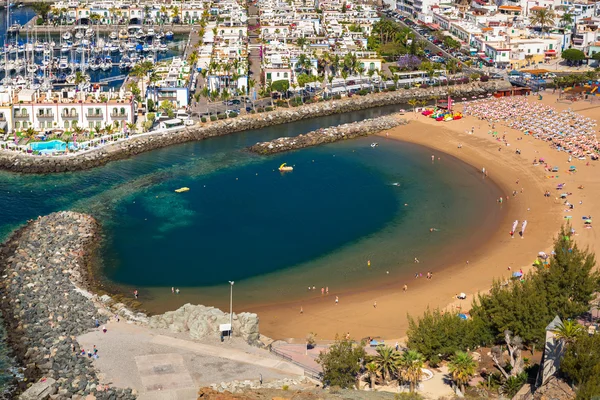 Puerto de Mogan sur la côte de Gran Canaria — Photo