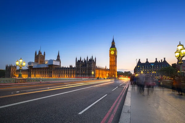 Big Ben and Palace of Westminster in London — Stock Photo, Image