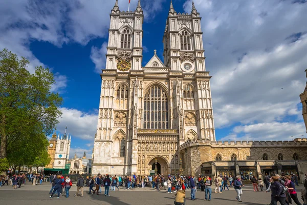 Architektura Opactwa Westminsterskiego w Londynie — Zdjęcie stockowe