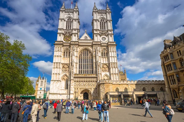 Architektura Opactwa Westminsterskiego w Londynie — Zdjęcie stockowe