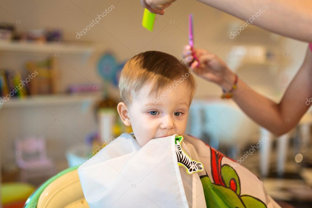 First Baby Boy Haircut Stock Photo C Patryk Kosmider 112410854