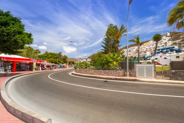 Architecture of Puerto Rico of Gran Canaria — Stock Photo, Image