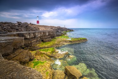 Isle of Portland için Portland Bill deniz feneri
