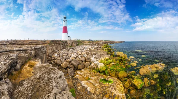 Isle of Portland için Portland Bill deniz feneri — Stok fotoğraf