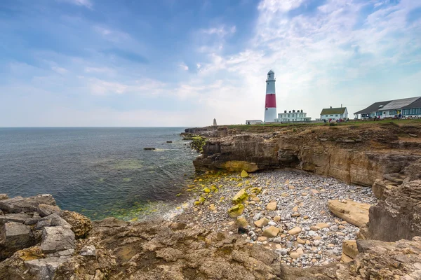 ポートランドの島にポートランド法案灯台 — ストック写真