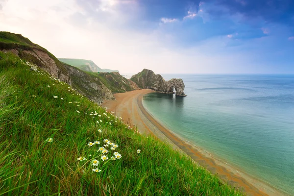 Puerta Durdle en la costa jurásica de Dorset —  Fotos de Stock