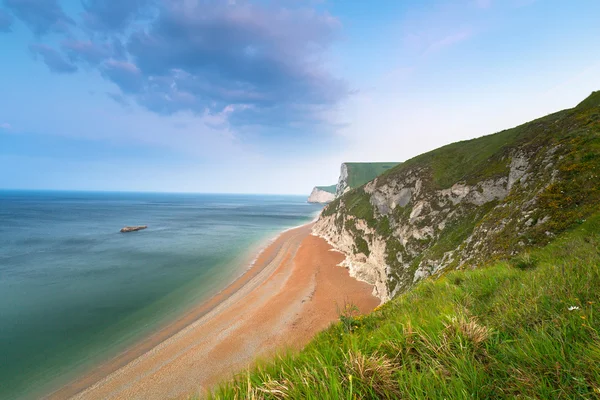 Beautiful beach on the Jurassic Coast of Dorset — Stock Photo, Image