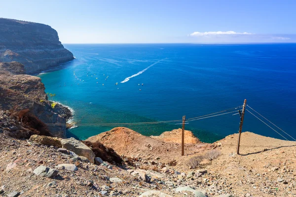 Ακτογραμμή Γκραν Κανάρια — Φωτογραφία Αρχείου