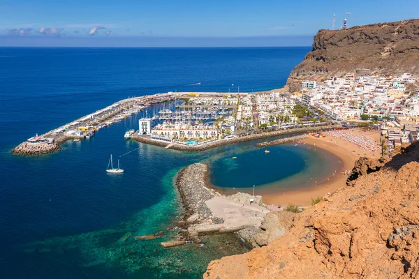 Puerto de Mogan town on the coast of Gran Canaria — Stock Photo, Image