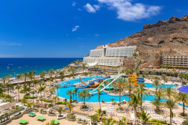Lago Taurito aquapark, Gran Canaria'da güneş tatili