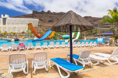 Lago Taurito aquapark, Gran Canaria'da güneş tatili