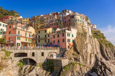 İtalya'da Manarola köyü