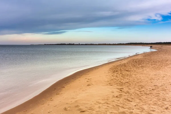 Krajina Pláži Baltského Moře Sobieszewo Polsko — Stock fotografie