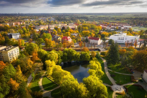 Gdansk Orunia Parkında Güzel Bir Sonbahar Polonya — Stok fotoğraf