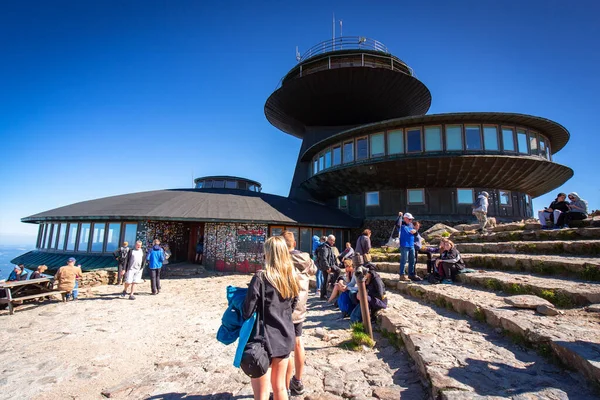 2020年9月9日 天気予報2020年9月9日 ポーランド カルコノゼ山脈のスニエスカ島 — ストック写真