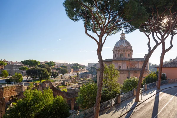 Ruins Roman Forum Rome Italy — Stock Photo, Image